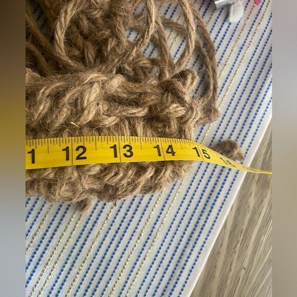 KKIBO Macrame Market Bag Brown - Picture 13 of 14